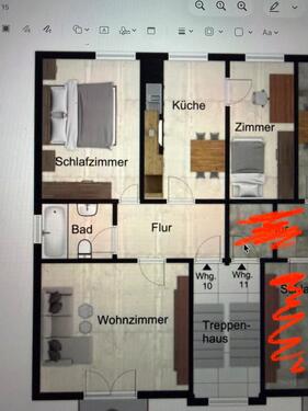 Foto - 3 Zimmer KDB in MG Rheydt - 620,00&nbsp;EUR Kaltmiete, ca.&nbsp; 70,00&nbsp;m&sup2;