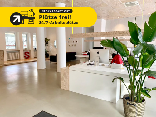 Foto - Flexibel möblierte Schreibtischplätze in Neckarstadt Ost