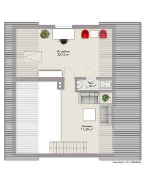 Foto - 3 Zimmer Etagenwohnung in Bürstadt