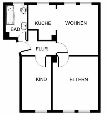 Foto - 2.5 Zimmer Etagenwohnung zur Miete in Gelsenkirchen