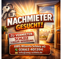 Schöne 1-Raum-Wohnung mit Balkon - Schleiz