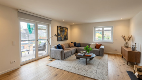 Foto - Erstbezug: Hochwertige 2-3-Zimmer-Neubauwohnung in Heide (KfW 40)