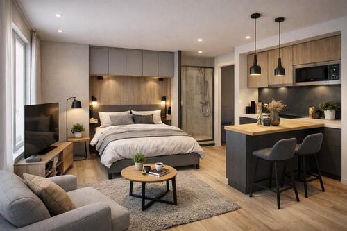 Foto - Möbliertes Mikroapartment in zentraler Lage