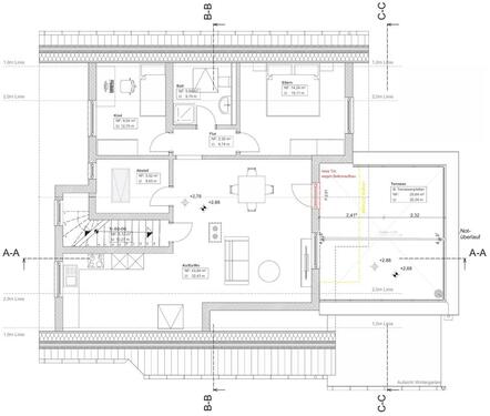Foto - 3-Zimmer-Dachgeschosswohnung - 620,00 EUR Kaltmiete,