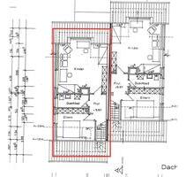 Helle 2-Zimmer Dachgeschoss- Wohnung in Telgte