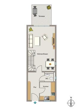 Foto - 4 Zimmer Etagenwohnung zur Miete in Duisburg