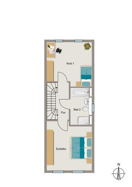 Foto - 4 Zimmer Etagenwohnung in Duisburg