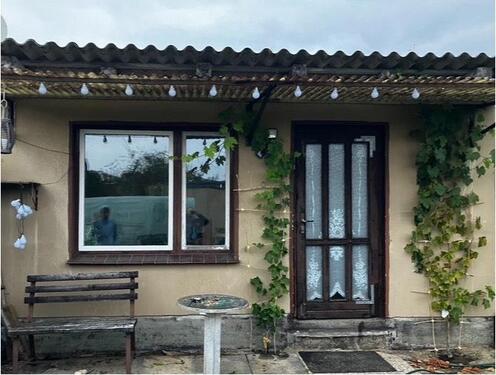 Foto - Verk.: Garten massive Laube Spargel Apfel Birne Pflaume Kirsche