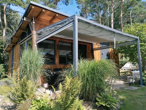 Foto - Ferienhaus Bungalow in 1.Reihe zum Wasser Ostsee Rügen Datsche