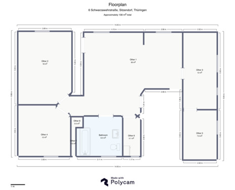 Foto - 5 Zimmer Etagenwohnung zur Miete in Sitzendorf