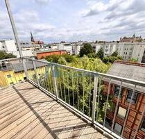 3-Zimmer Wohnung in der Altstadt mit Balkon, EBK & tollem Ausblick - Schwerin