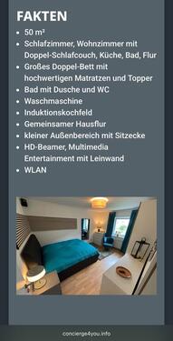 Foto - Ferien-Zweiraumwohnung voll möbliert, Erstbezug nach Renovierung
