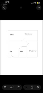 Foto - Etagenwohnung zur Miete in Schmölln