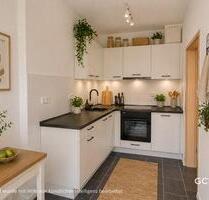 Schnell sein und 4-Zimmer-Wohnung mit Einbauküche in der 1. Etage sichern - Dessau-Roßlau Brambach