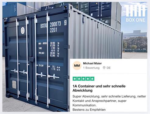 Foto - ✅ BOX ONE Seecontainer: Die clevere Wahl für sicheres und flexibles Lagermanagement!