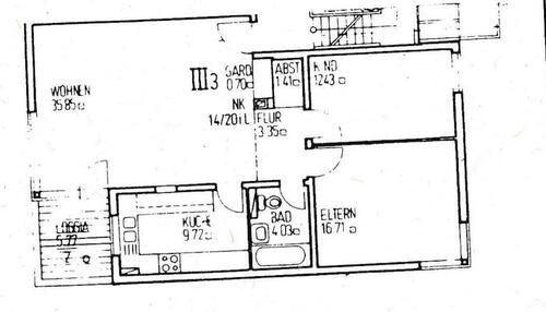 Foto - 3 Zi.Whg. Ansbach Neukirchener Straße