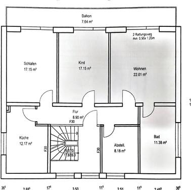 Foto - Große OG Wohnung in Ruhiger Lage Erstbezug