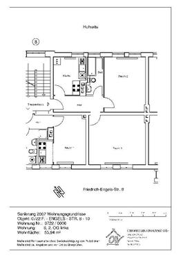 Foto - 2 Zimmer Etagenwohnung zur Miete in Eisenhüttenstadt
