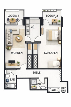 Foto - Großzügige Wohnung, stadtnah, inkl. Stellplatz PROVISIONSFREI