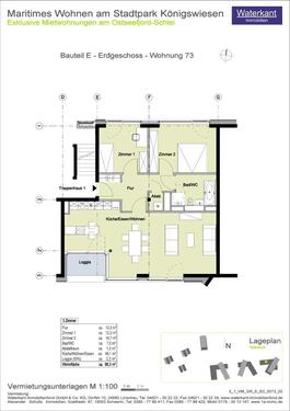 Foto - 3 Zimmer Erdgeschoßwohnung zur Miete in Schleswig