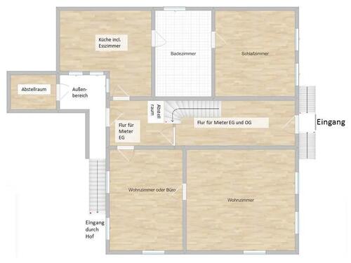 Foto - 3.5 Zimmer Erdgeschoßwohnung zur Miete in Essingen