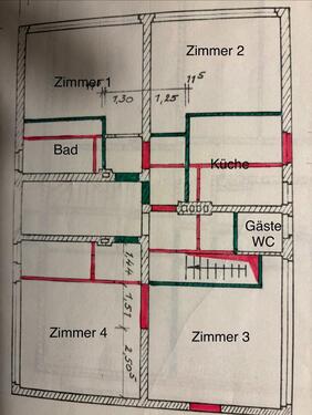 Foto - 6 Zimmer Etagenwohnung zur Miete in Ratingen