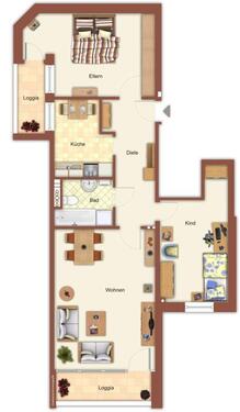 Foto - Charmante 3-Zimmer-Etagenwohnung in Mönchengladbach – Ideal für Familien