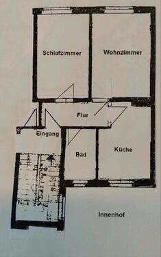 Foto - 2 Zimmer Etagenwohnung in Halle (Saale)
