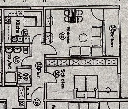 Foto - 2 Zimmer Etagenwohnung in Neckarsulm