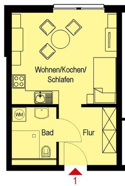 Foto - Wohnen mit Service in der Residenz I Mietpreis inkl. NK und Grundservice