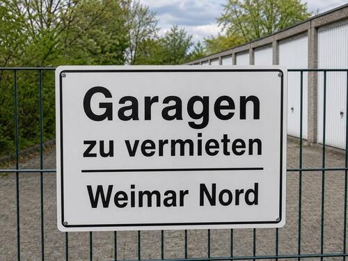 Foto - Garage zu vermieten Weimar Nordstraße