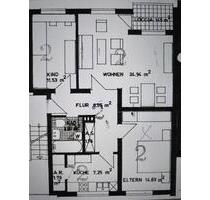 Schöne 75qm Wohnung mit 3 Zimmern, Küche,Bad,Terrasse,Garage,EBK - Siegen Dillnhütten