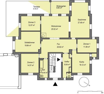 Foto - 6 Zimmer Erdgeschoßwohnung zur Miete in Dresden