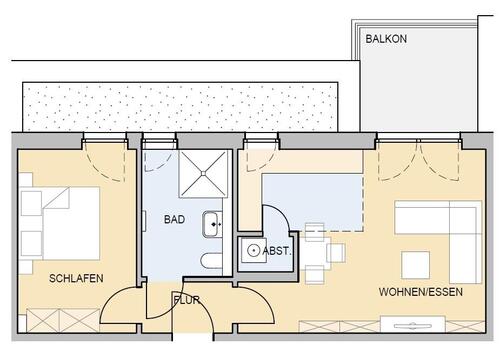 Foto - Etagenwohnung zur Miete in Braunschweig