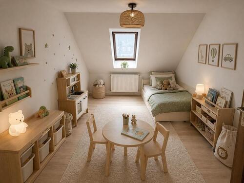Foto - 5 Zimmer Dachgeschoßwohnung in Lichtenstein (Sachsen)