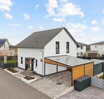 Neues Einfamilienhaus mit Pool im Merenberger Neubaugebiet, 140m²