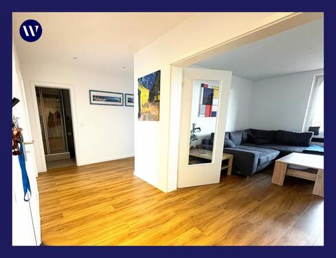 Foto - Hell & modern & viel Platz: sanierte 3 Zimmer, Balkon & Einbauküche, guter Schnitt, Aufzug