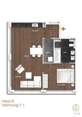 Foto - Lichtdurchflutete 2 Zimmerwohnung im Herzen von Berlin