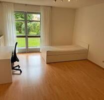 Apartment Wohnung neu renoviert TG Terrasse Garten möbliert 1 ZKB - Augsburg Haunstetten-Siebenbrunn