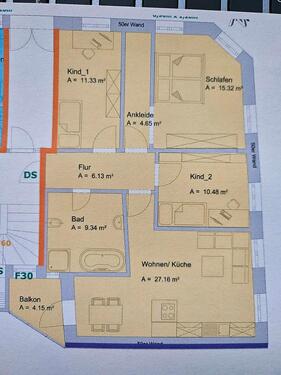 Foto - 4 Raum-Wohnung - 924,00 EUR Kaltmiete,