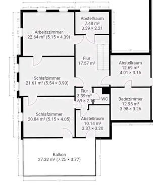 Foto - 5-6 Zimmer Wohnung - 1.850,00&nbsp;EUR Kaltmiete, ca.&nbsp; 150,00&nbsp;m&sup2;