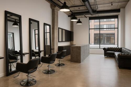 Foto - Friseursalon zur Miete Nähe Messe Nürnberg - kein Barbershop