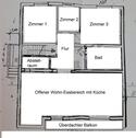 Foto - 4 Zimmer Dachgeschoßwohnung zur Miete in Kusel