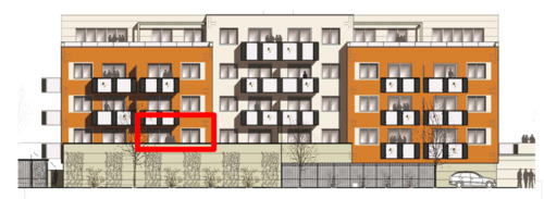 Foto - Neubau 3 Zimmer Wohnung mit großzügiger Terasse