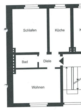 Foto - 2 Zimmer Erdgeschoßwohnung zur Miete in Essen