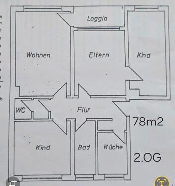 Foto - 4 Zimmer Wohnung, Balkon, mit großem Gemeinschaftsgarten