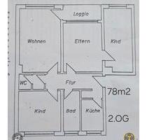 4 Zimmer Wohnung, Balkon, mit großem Gemeinschaftsgarten - Krefeld Benrad