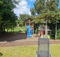 Kleingarten Pachtgarten mit Qek-Wohnwagen + Steinlaube in Lützen