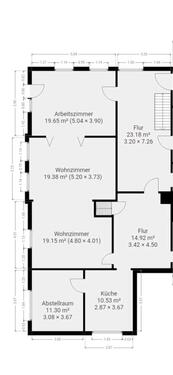 Foto - 4 Zimmer Erdgeschoss Wohnung - 1.650,00&nbsp;EUR Kaltmiete, ca.&nbsp; 130,00&nbsp;m&sup2;