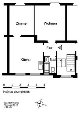 Foto - 2 Zimmer Etagenwohnung zur Miete in Düsseldorf
